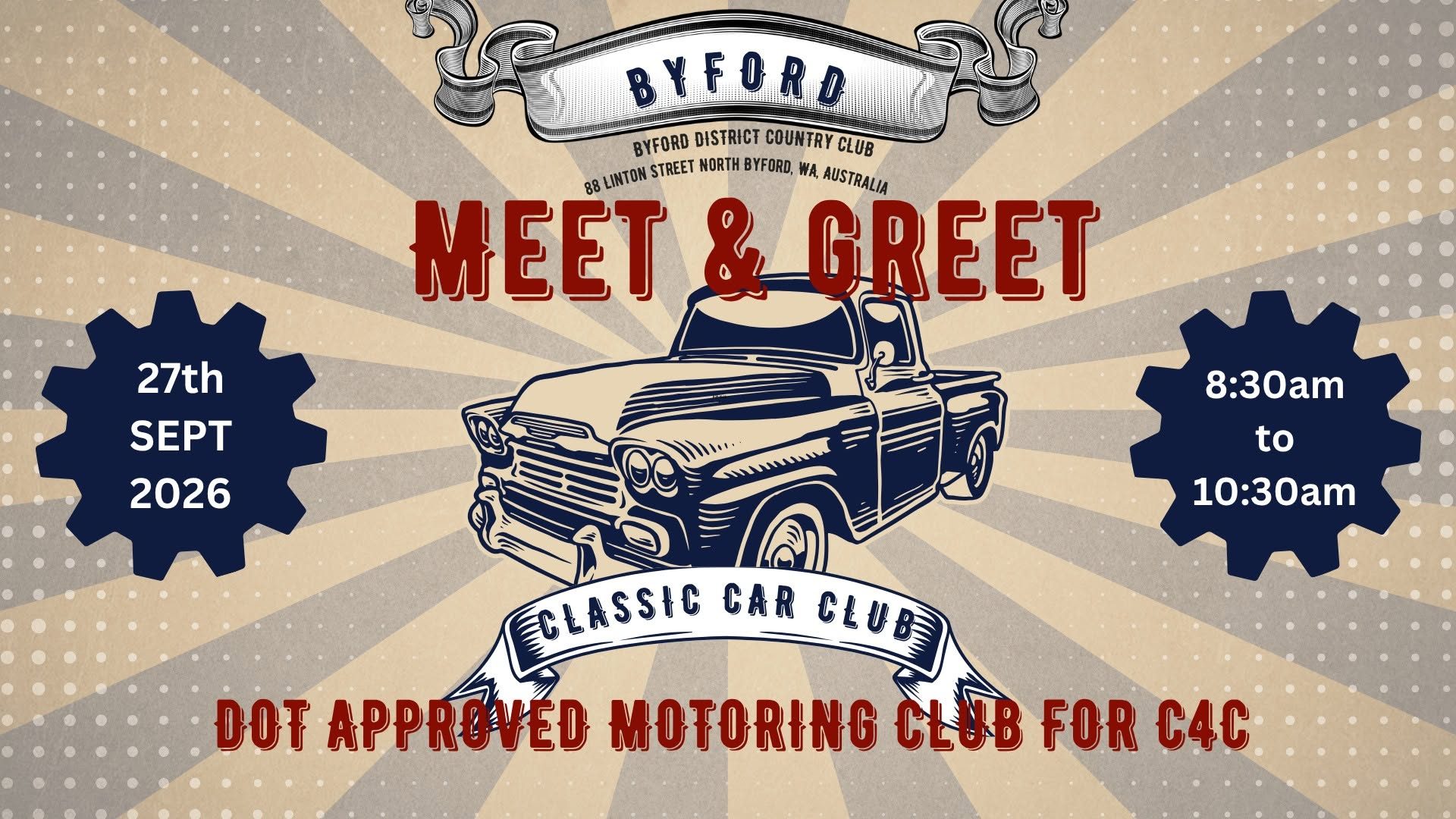 Byford Classic Car Club Meet & Greet